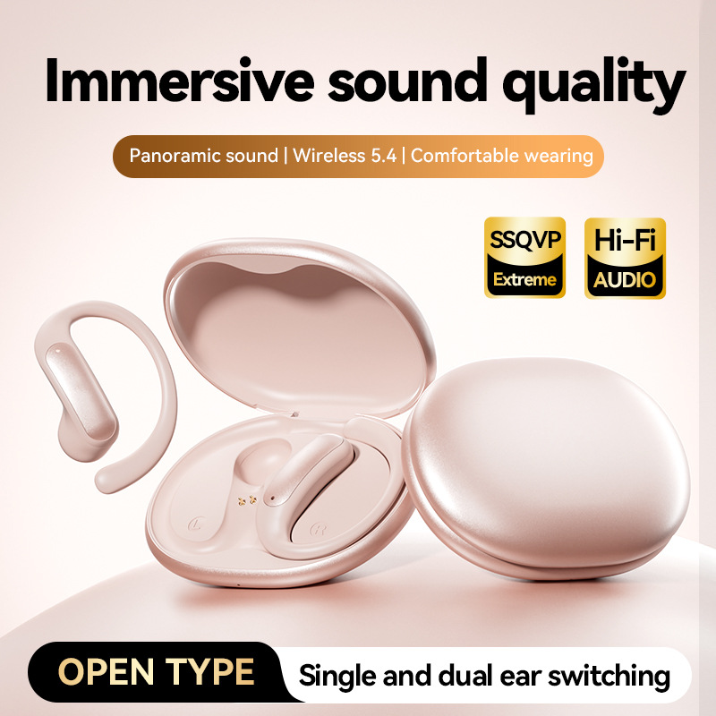 OWS Over-ear M130 Running anti-Drop Semi-in-ear Bluetooth Headphones 5.4 are in stock at Huaqiangbei Factory Specification image