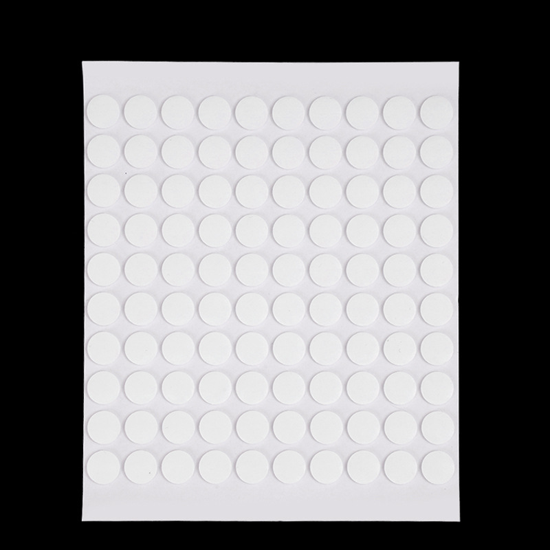 Round transparent acrylic double-sided adhesive cup resin accessories, strong traceless adhesive tape, nano double-sided tape, dot adhesive Application Scenario