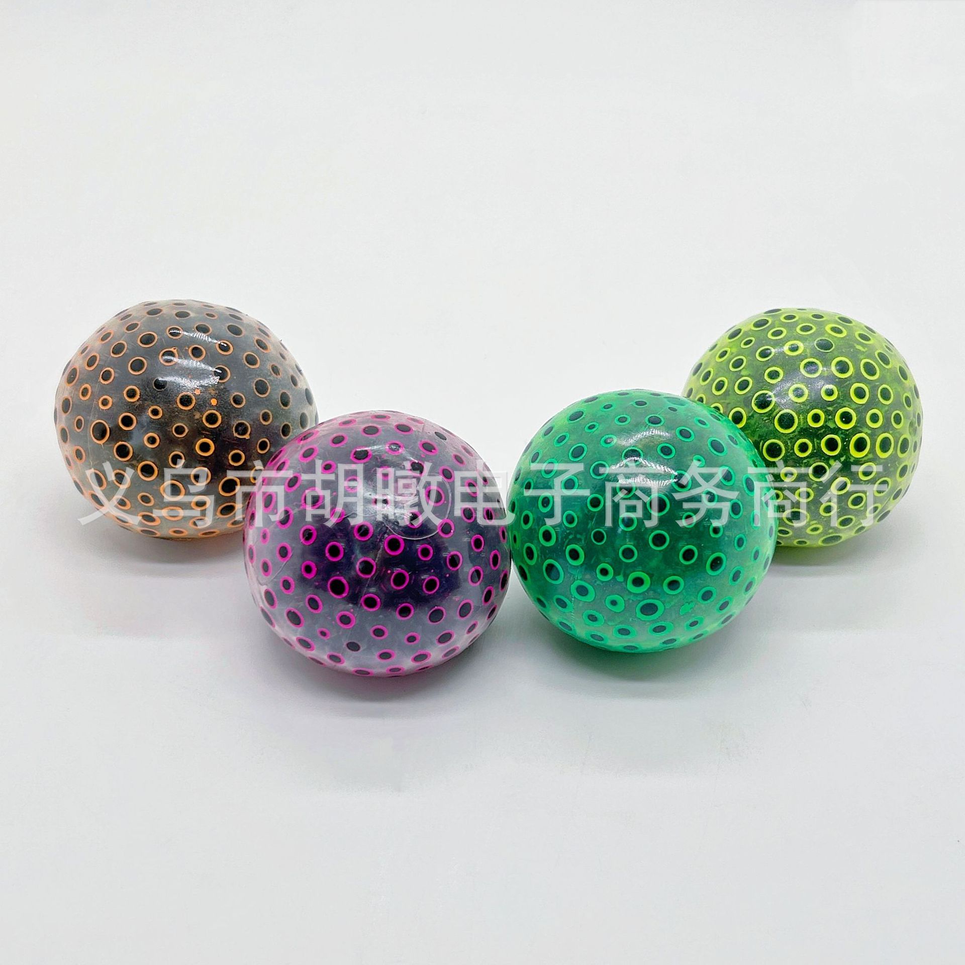 New and unique stress-relieving grape ball squeezing hand pinching release, pinching fun Devil Beads Frog Egg stress-relieving bead toys