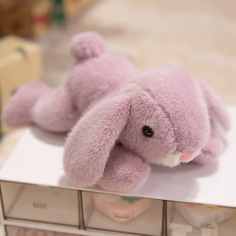Super cute simulation ear-hanging Xiangxiang Rabbit plush toy, birthday gift for girls, office healing palm treasure, cross-border wholesale Application Scenario