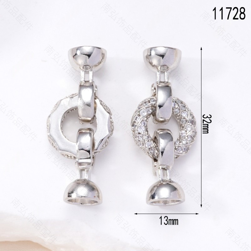 磁扣/弹簧扣/龙虾扣/磁铁扣/半圆扣细节图