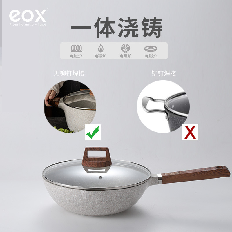 مقلاة (دونور) غير ملتصقة بالمقلاة، والمطابخ المقلية المنزلية Specification image