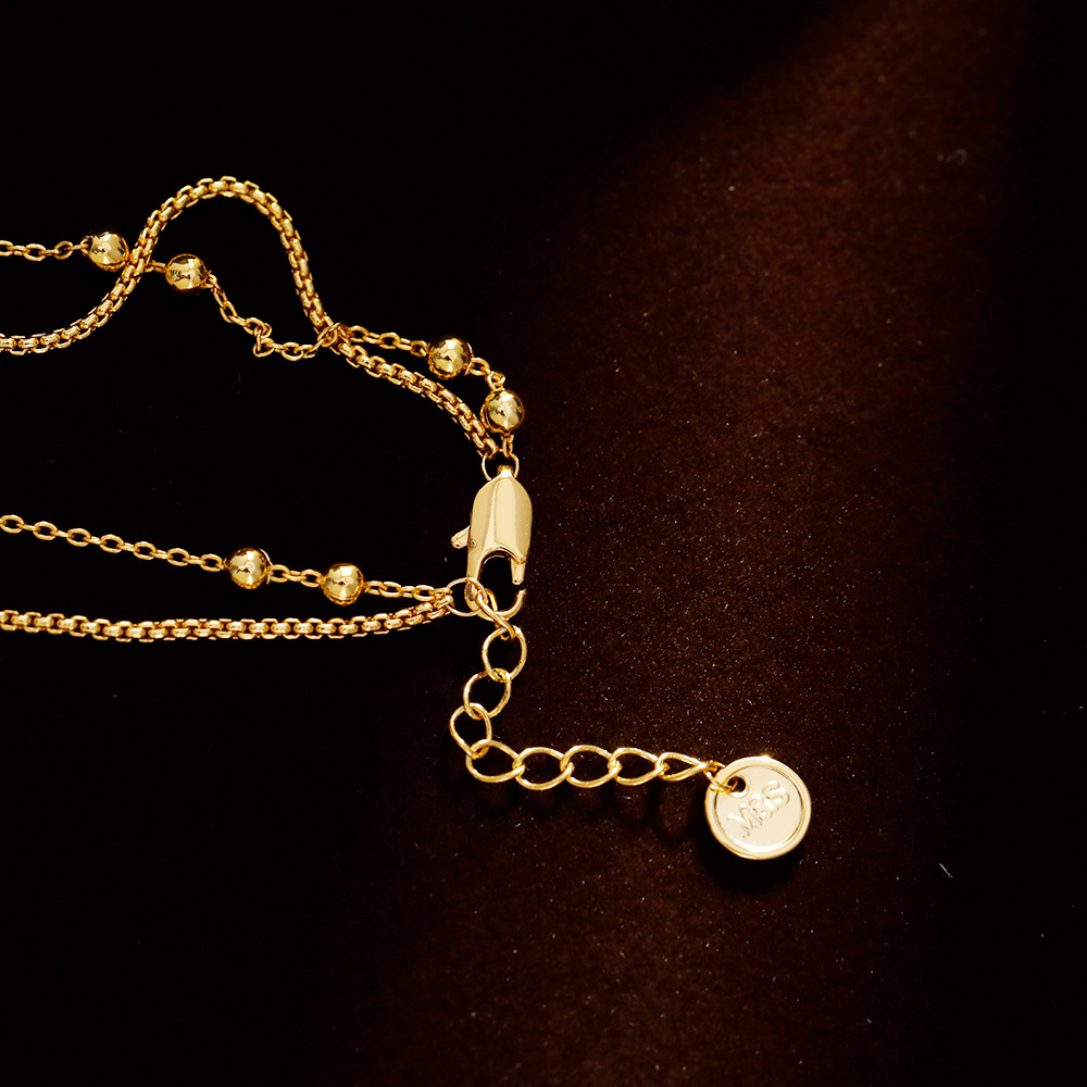 Hyacinth simple geometric cube sugar resin pendant bracelet with double-layer layering 2025 Douyin bestseller, a light luxury and high-end accessory for women Application Scenario