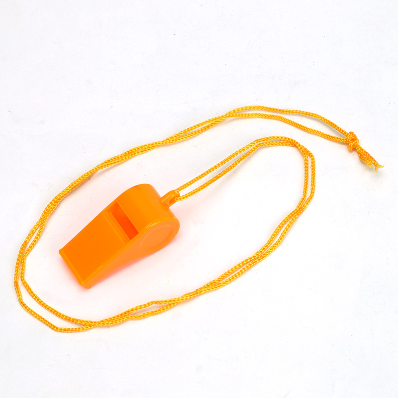 Loud plastic outdoor survival and fire whistles, referee whistles, sports meeting training whistles, and fan cheering props Item Picture