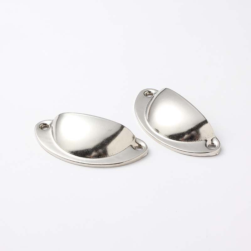 The manufacturer offers zinc alloy shell handles, American retro drawer and cabinet handles, and shell semi-circular buckles in stock Specification image