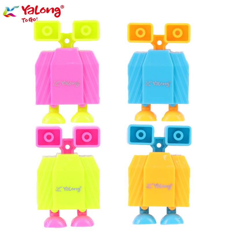 Cross-border manufacturer customized cartoon student learning pencil sharpener robot series shaped pen sharpener creative wholesale Item Picture