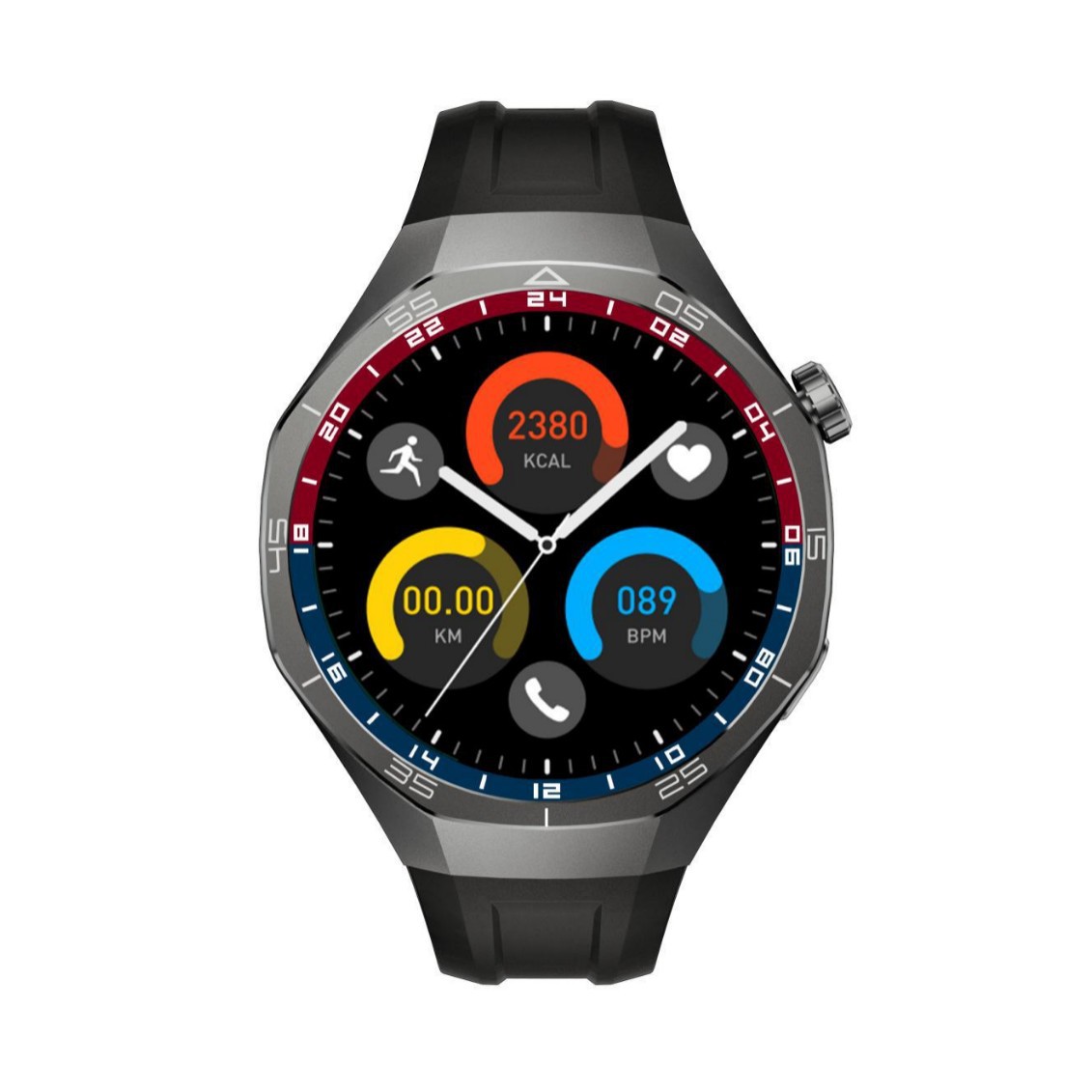 新款智能手表华强北蓝牙血糖支付NFC心率心电男士老人手表细节图