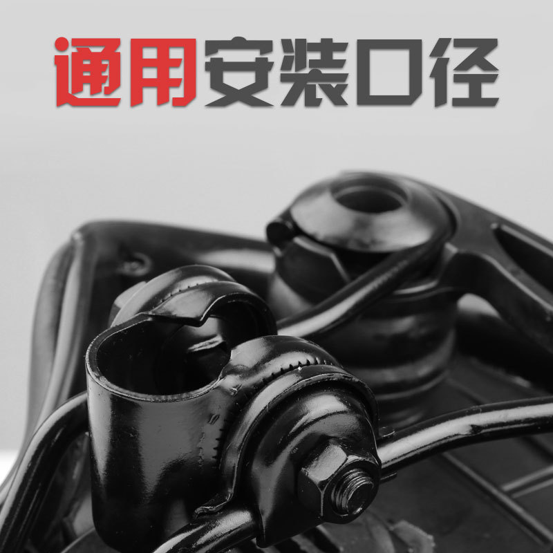 自行车后坐垫/带灯鞍座/坐垫套/912ST/鞍座白底实物图