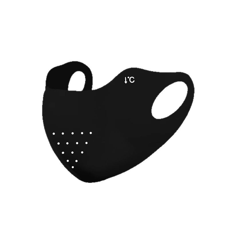 Hyaluronic acid ice silk sun protection mask for women, high school appearance level, summer UV protection, eye protection corner breathable three-dimensional mask for men Item Picture