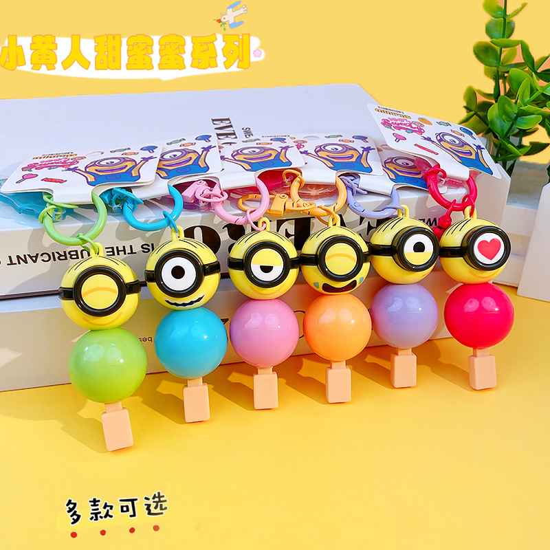 Genuine cartoon Minions, sweet keychains, cute bags, pendants, couple key chains, pendants and gifts Specification image