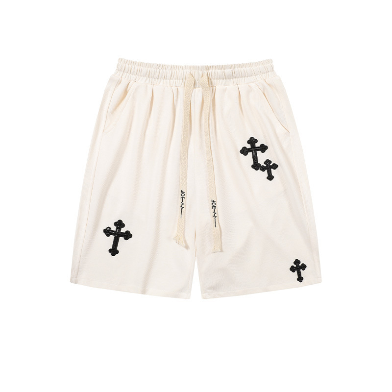 The five-inch pants are trendy, youthful, and fashionable. The casual pants are elegant and stylish. Harajuku summer men's sportswear pants are straight-leg and loose