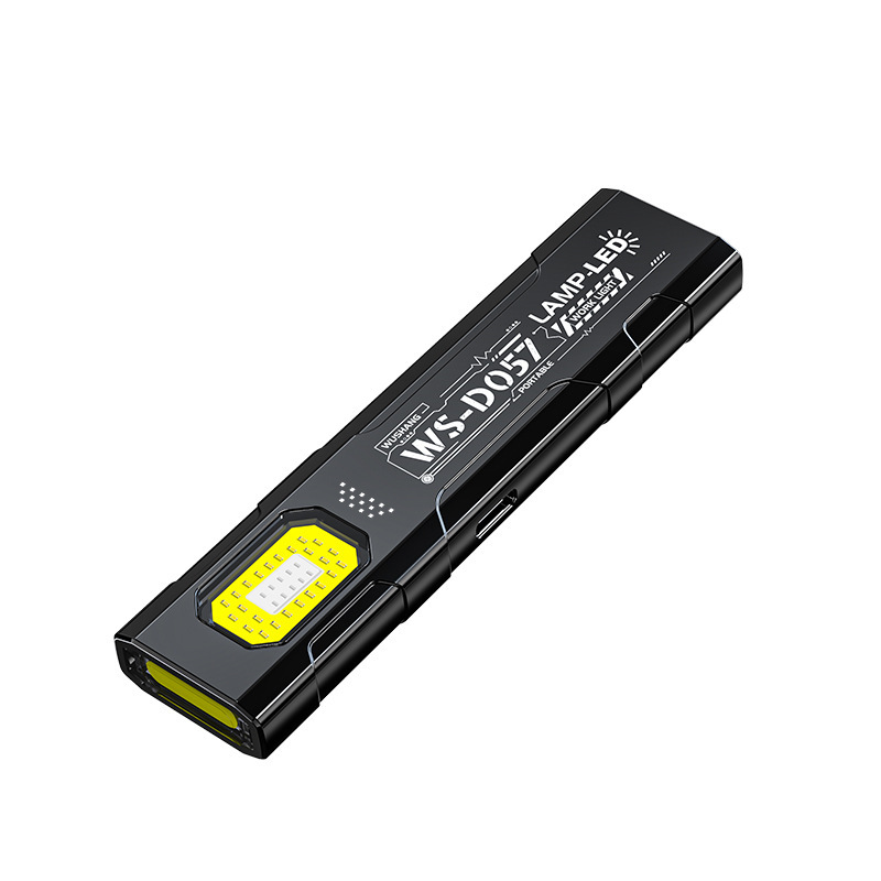 TYPE-C Rechargeable mini work light, portable high-intensity flashlight, multi-speed adjustable lighting emergency light