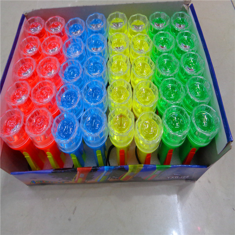 Juguetes para niños LXB-125 linterna actividad LED llavero pequeña luz nocturna fuente luminosa fábrica directa