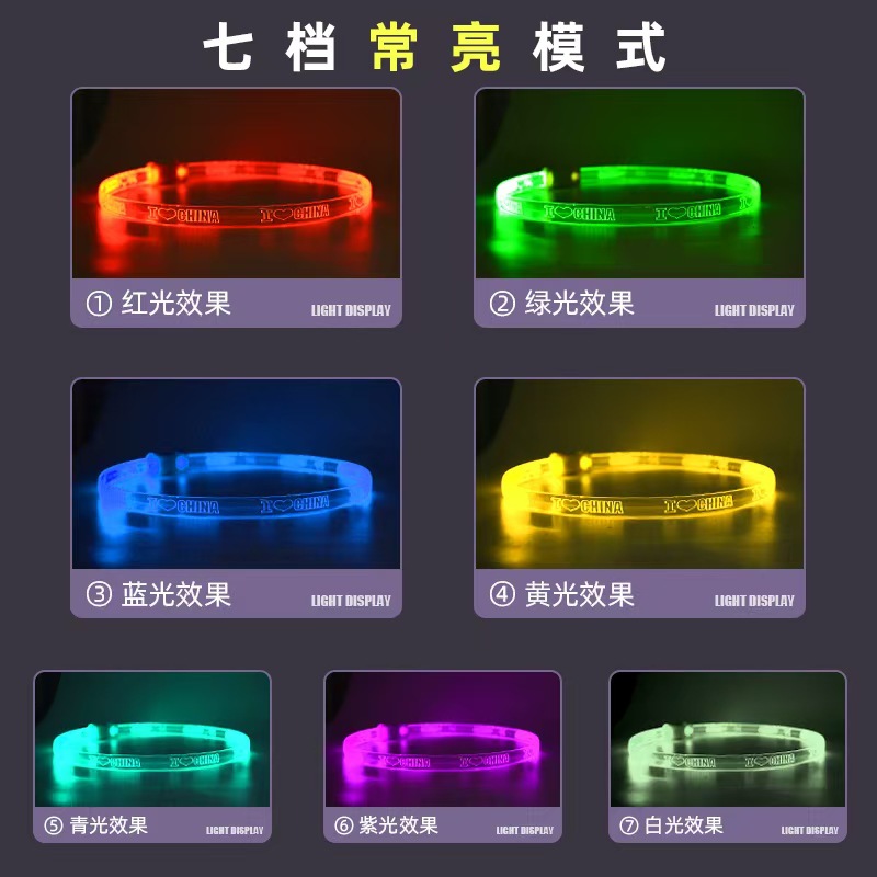 Three sizes of luminous night running lights, luminous toys, and luminous waist rings Specification image