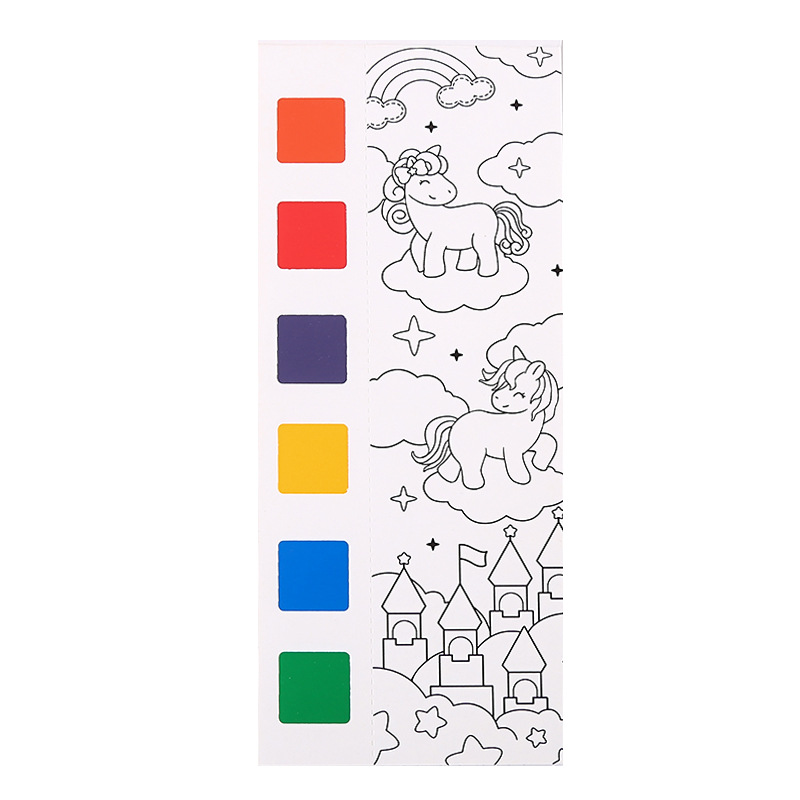 Children's painting set, acrylic drawing board, LCD screen drawing board, educational toys, origami toys Application Scenario