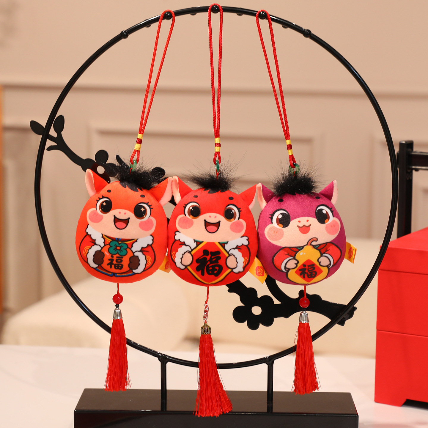 2026马年吉祥物公仔生肖马玩偶挂件新年礼物公司年会礼品可加logo细节图