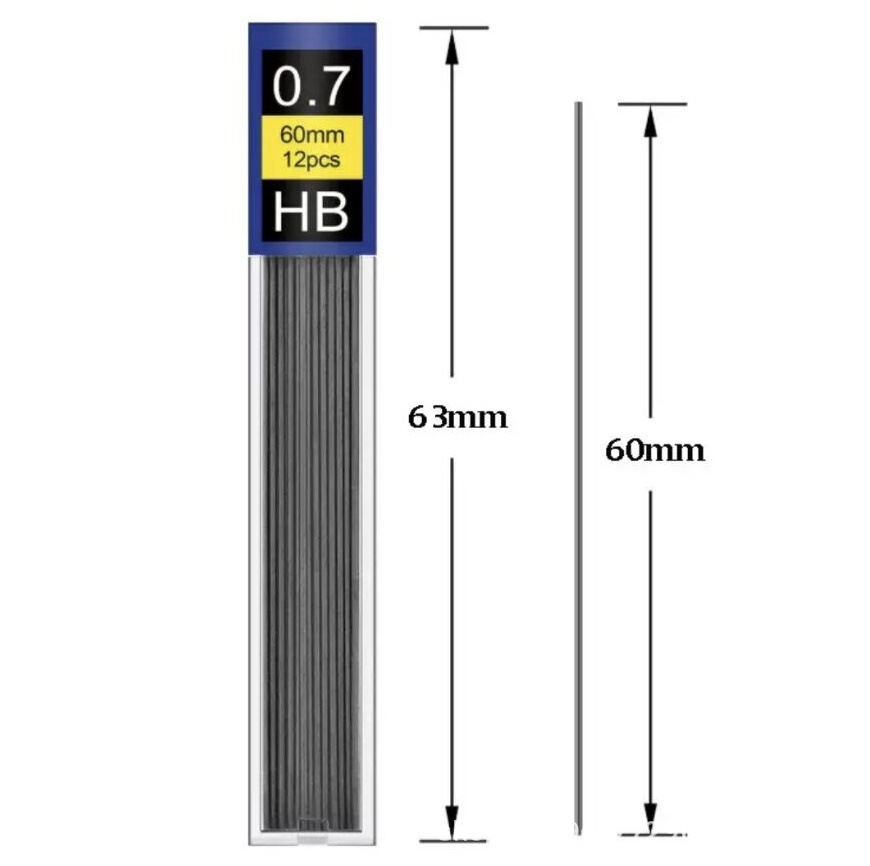 Tianhao Pen Industry [2B Clay Core] 0.5, 0.7 lead core pencil leads Self-produced and self-sold, one-piece consignment wholesale Application Scenario