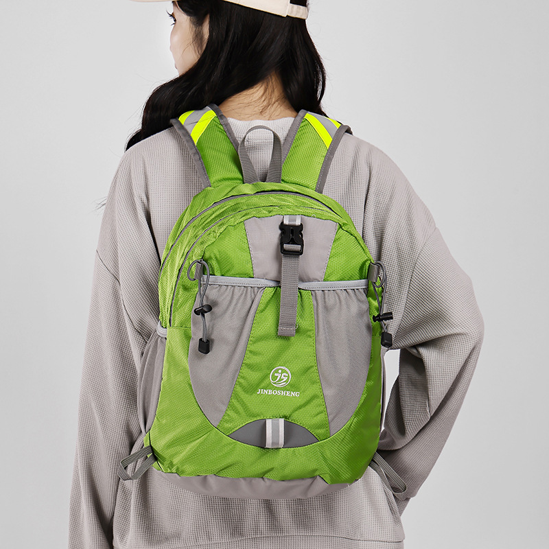 Outdoor hiking backpack, lightweight mountaineering bag, ins style, niche design, functional men's sports backpack, cycling bag for women Specification image
