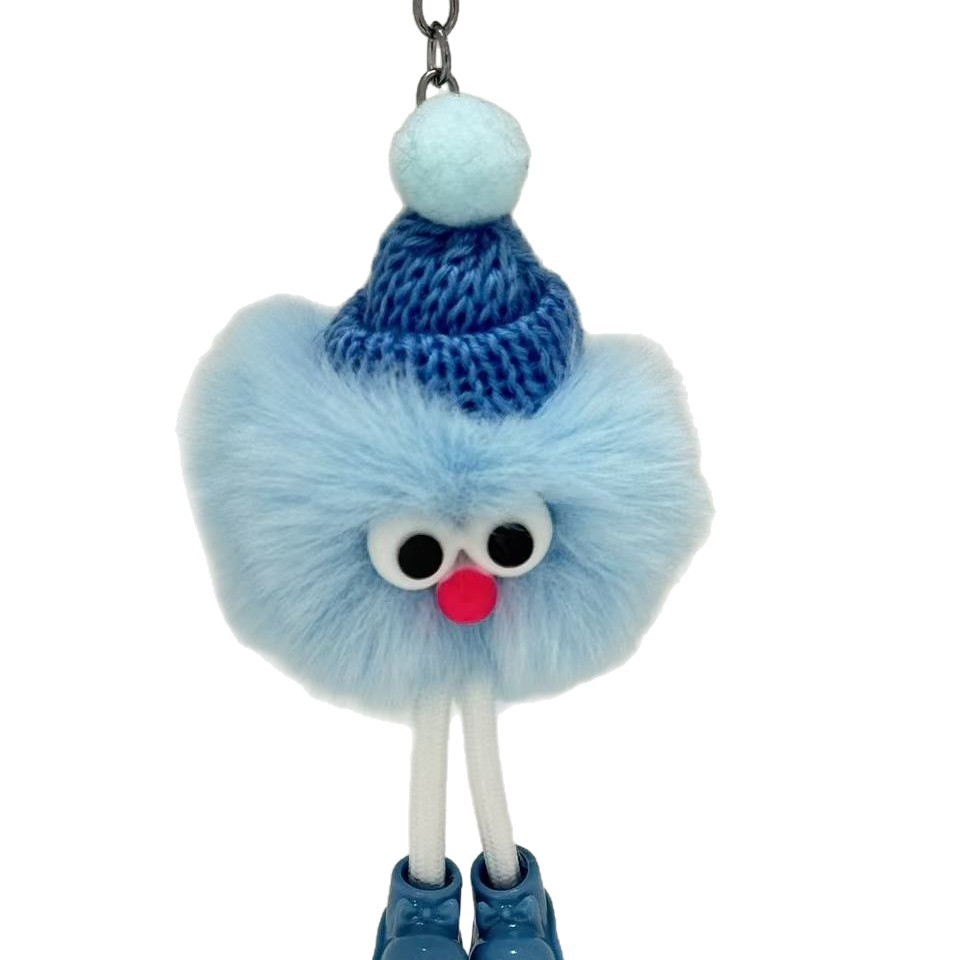 星星人/钥匙扣公仔挂件/毛绒挂件/挂件/三丽鸥挂件白底实物图