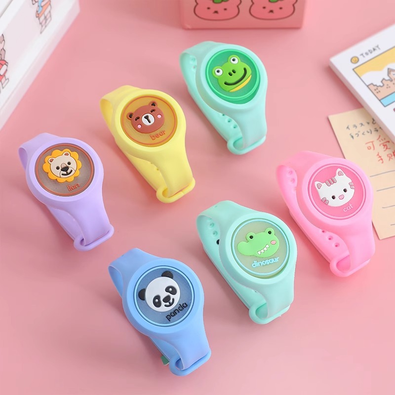 Street stall children's mosquito repellent buckle, Korean maternity and baby plant essential oil mosquito repellent wristband, portable pendant, adult mosquito repellent wonder details Picture