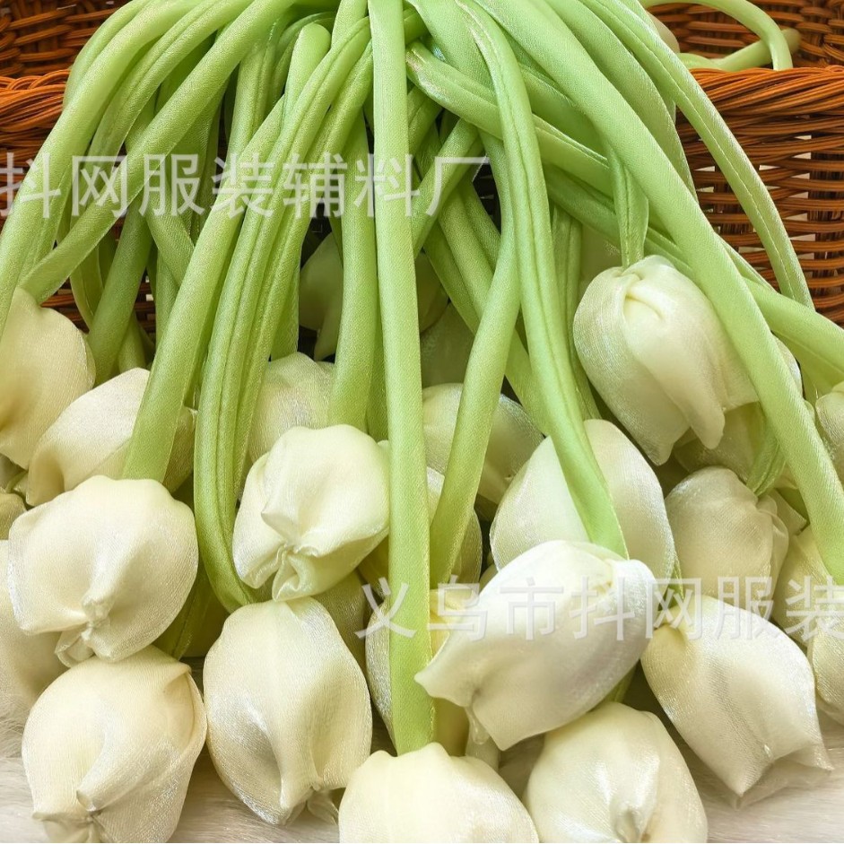 人造花塑料/仿真花/塑料花/莫奈花园仿真花/手工花材料细节图