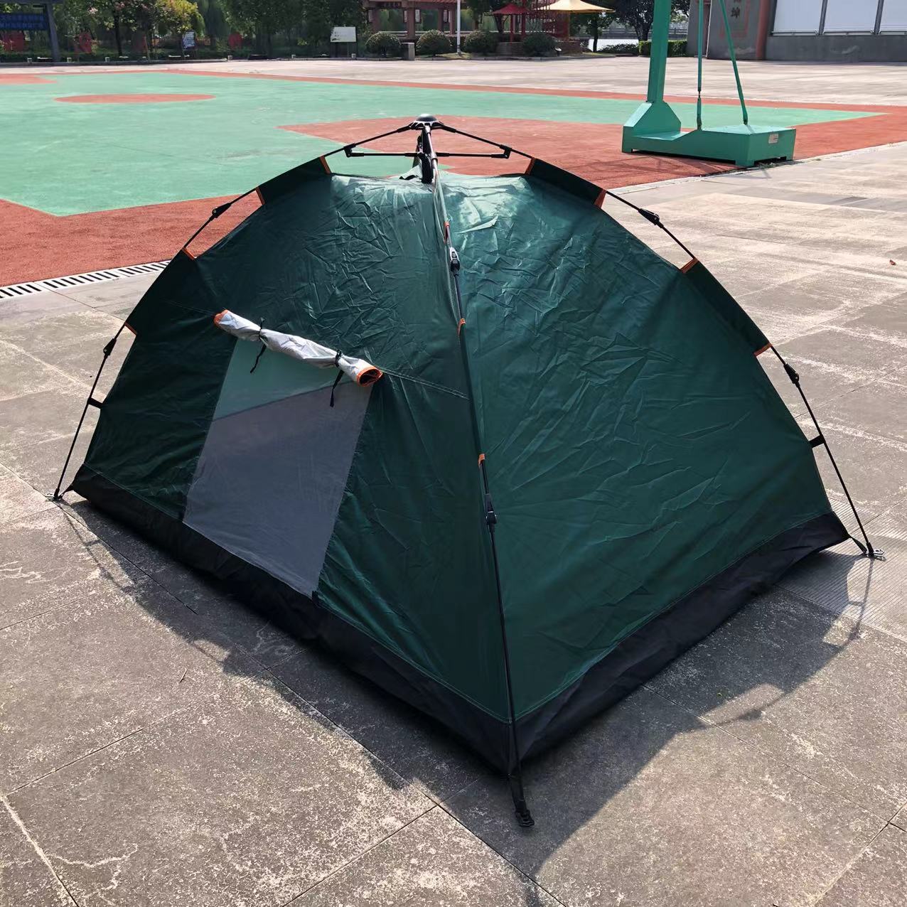 户外帐篷全自动速开便携式单双人野外露营防雨批发车顶便携遮阳细节图