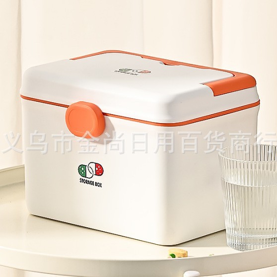 New family medicine box, a multi-functional household medicine storage box, and a portable medical emergency medicine box for student dormitories Application Scenario