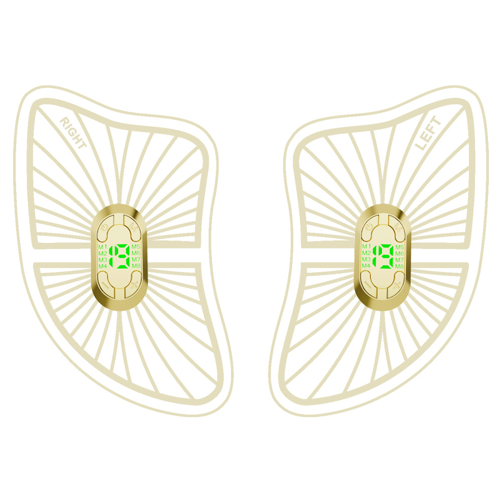 Microcurrent eye beauty device for reducing fine lines, removing dark circles, lifting and firming eyes, eye and facial massager Item Picture