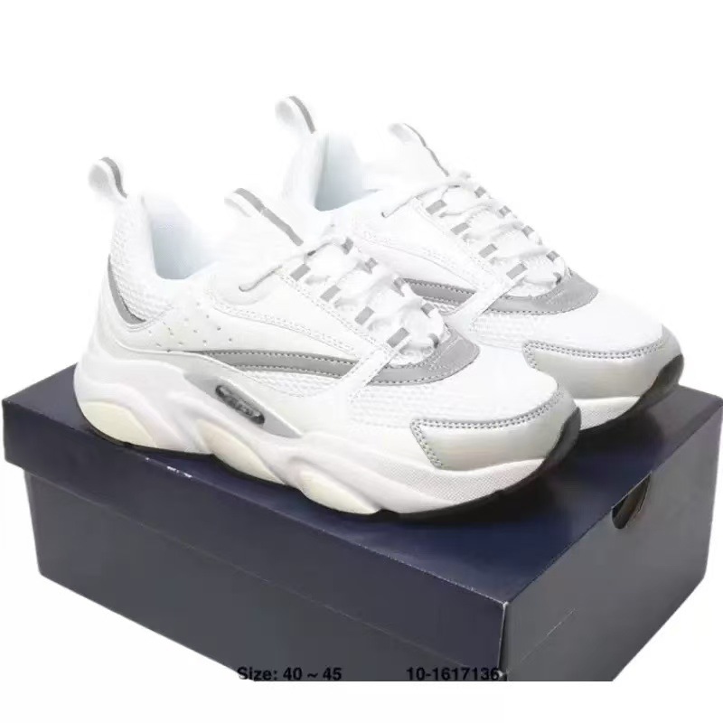 The new B22 sporty and casual thick-soled, fashionable, retro and breathable men's and women's height-increasing dad shoes for the European station are now available for cross-border use Application Scenario