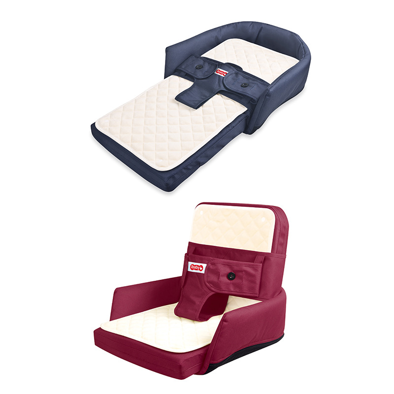 多功能小孩子分隔床便携可折叠式床中床带靠背儿童座椅