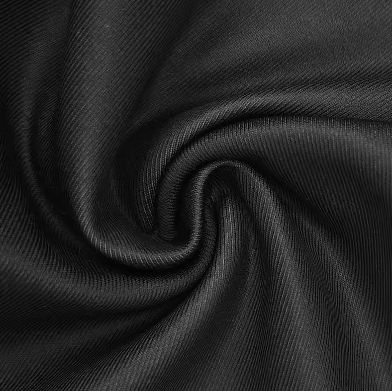 A new cross-border fashion, elegant and stylish black lapel casual long-sleeved single-breasted patchwork mid-length bandage dress Application Scenario