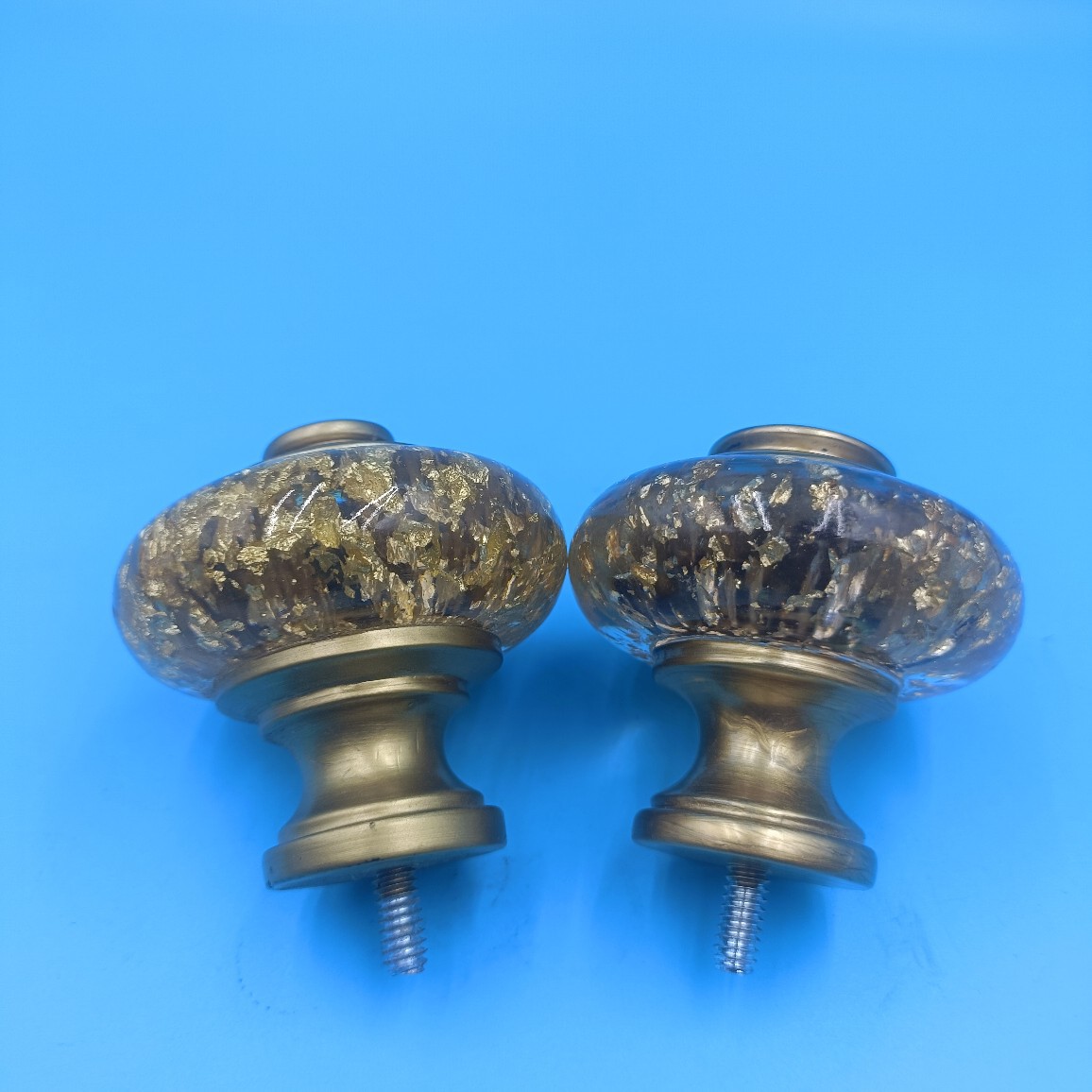 Cross-border best-selling new high-end Curtain rod Adjustable Double Curtain Rods details Picture