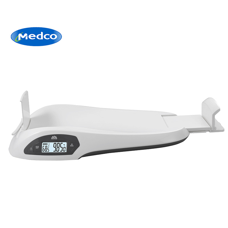 跨境专供婴儿电子秤高精准度可测量身高宝宝体重秤带托盘数字秤