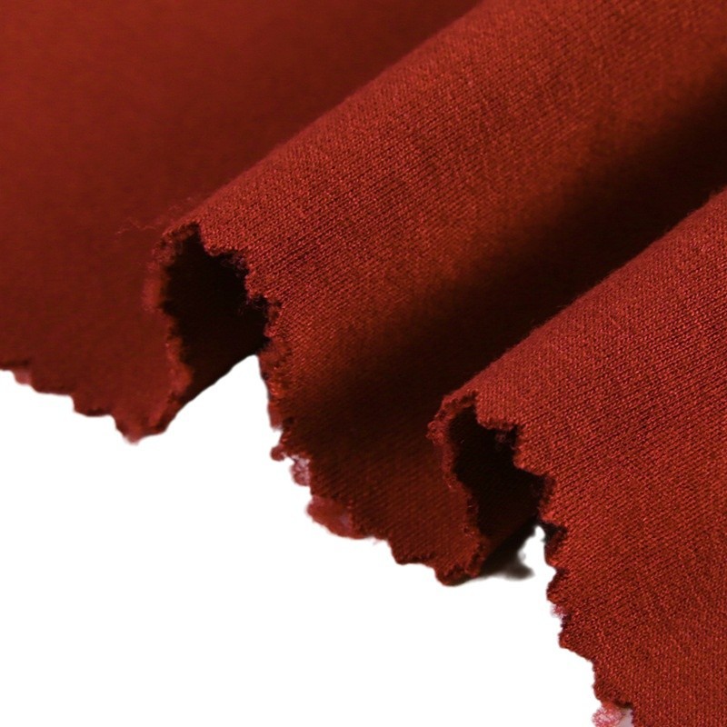 源头工厂涤棉空气层320gTR人棉空气层面料针织弹力潮牌卫衣布料