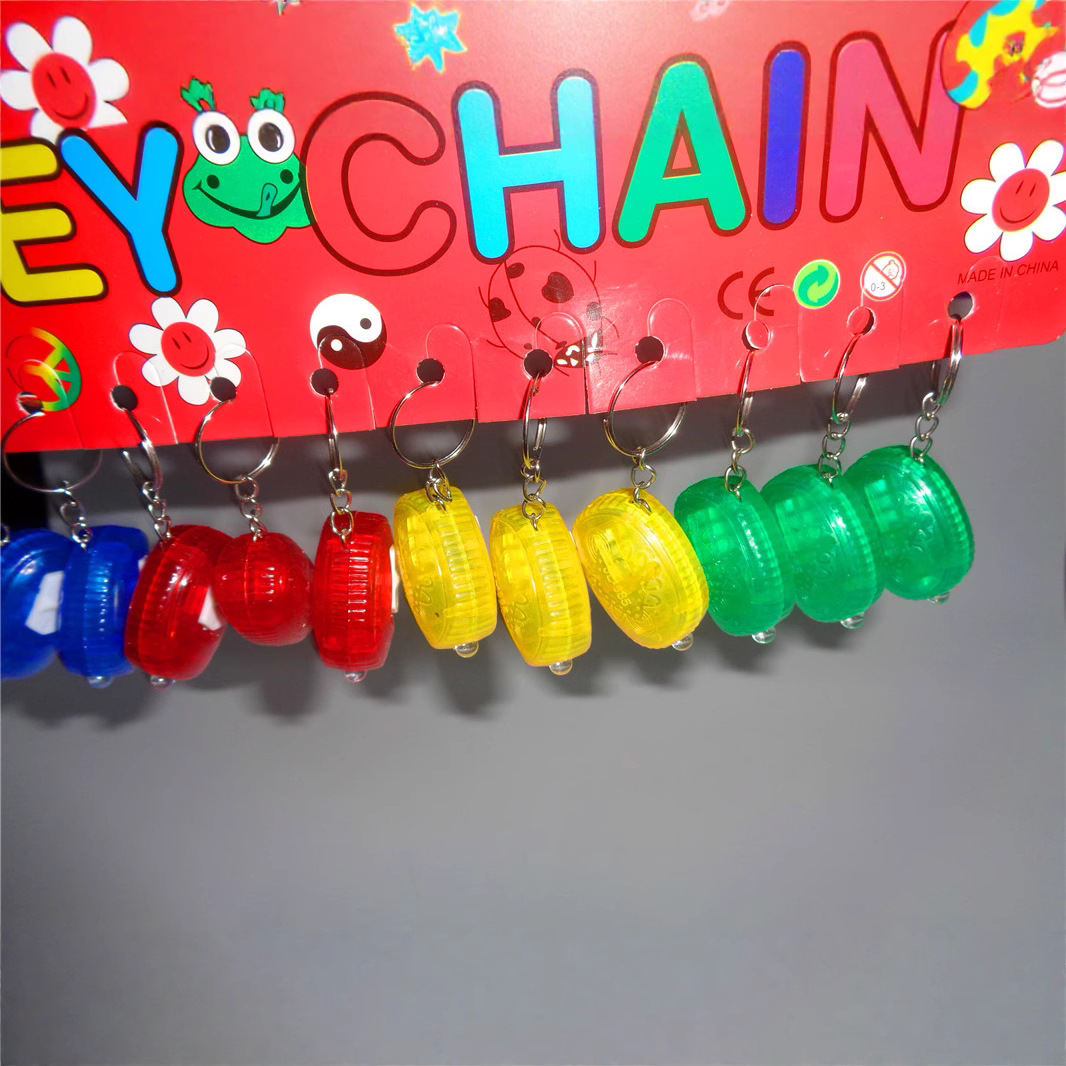 Yiwu children's plastic toys JL-685, flashlights, LED keychains, night lights, street stall supply, factory wholesale details Picture