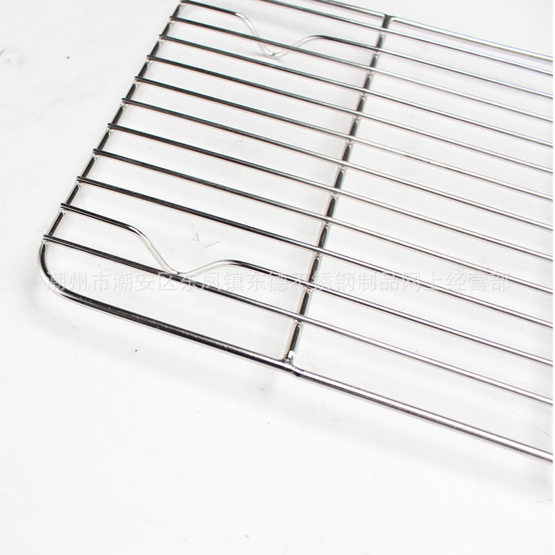 Factory for manufacturing stainless steel barbecue nets, stainless steel fine wire square barbecue nets, stainless steel round barbecue nets and barbecue racks Item Picture