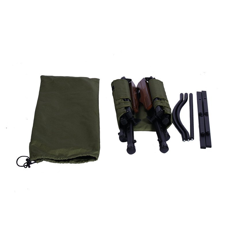 户外庭院克米特椅子可拆卸折叠椅便携式靠背椅露营野餐休闲烧烤椅细节图