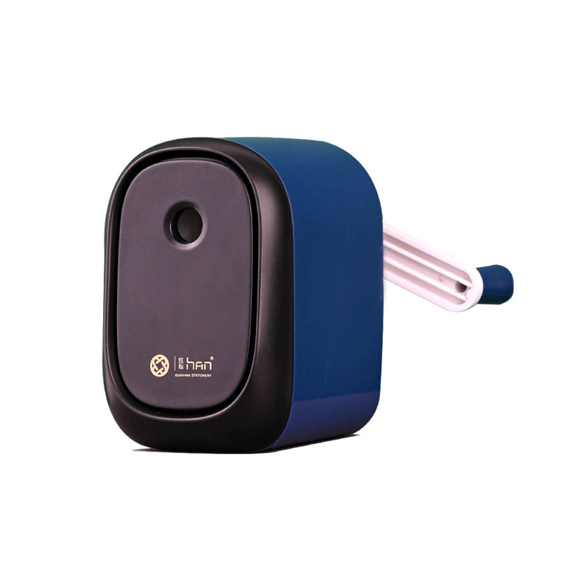 Simple and portable pen sharpener, pencil sharpener, pencil cutter, hand-cranked lead pencil sharpener for primary school students, children's pencil sharpener Item Picture
