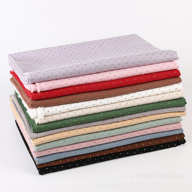 16-strand corduroy, embossed with gold webbed, lace, bow, accessory fabric for bags, polyester, cross-border export version Specification image