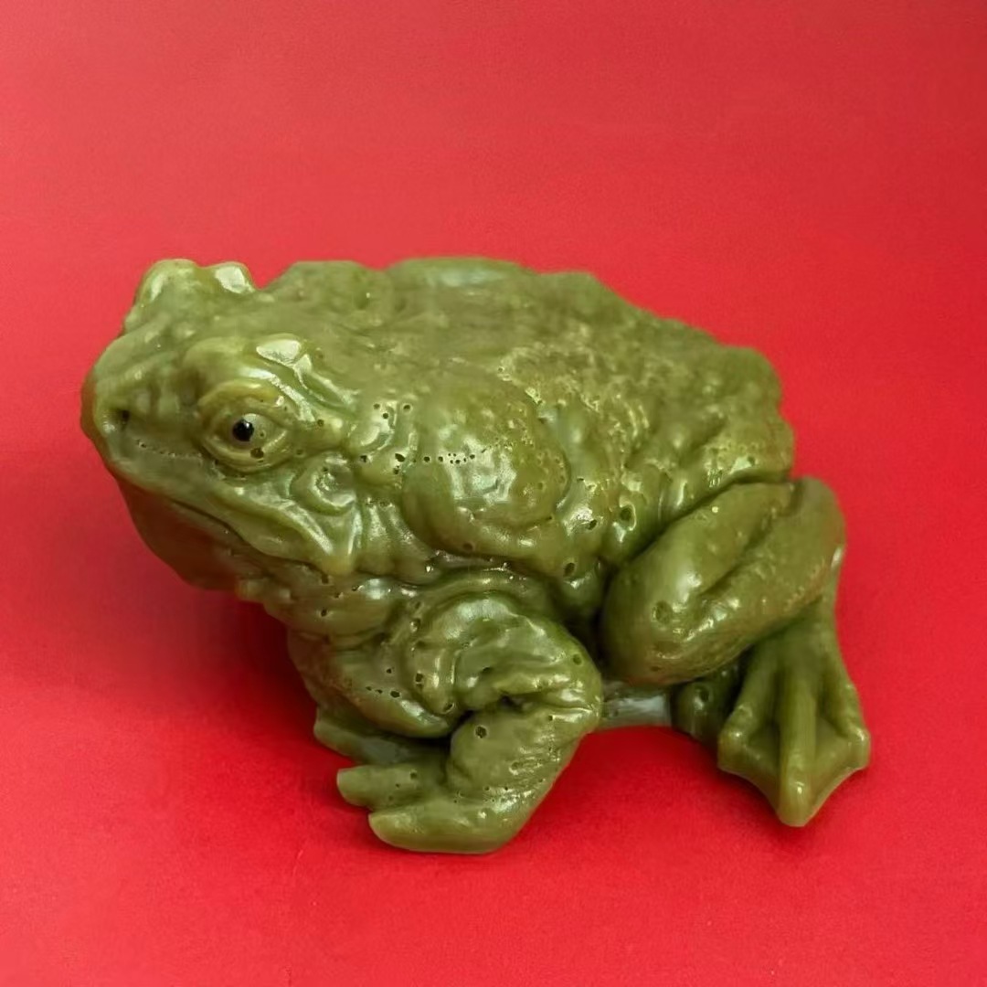 Douyin's same style toad prank venting toy, funny frog as a gift, fun and trendy creative toy Specification image