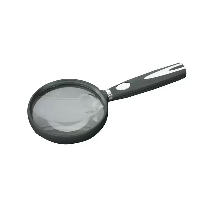 The new Amazon bestseller, high-definition high-magnification handheld anti-slip reading magnifying glass G-888-075 Application Scenario