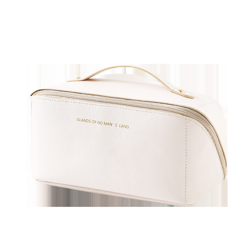 Bolsa de maquillaje de gran capacidad simple multifuncional bolsa de almacenamiento premium bolsa de almacenamiento ins portátil bolsa de tocador de viaje al por mayor Item Picture