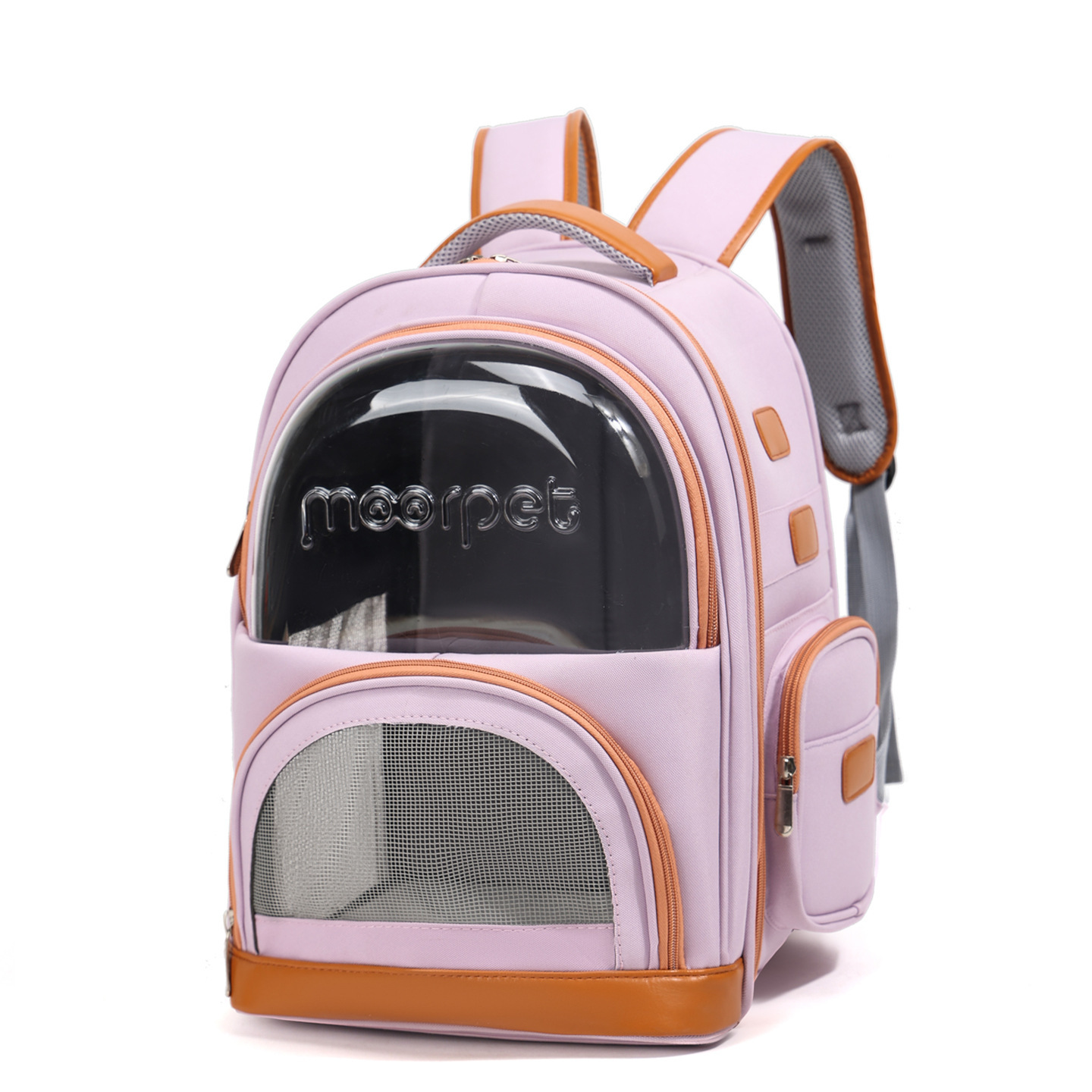 Factory direct supply cat bags and pet bags: Porous, breathable, portable, with large capacity for both shoulders and one shoulder to carry Item Picture