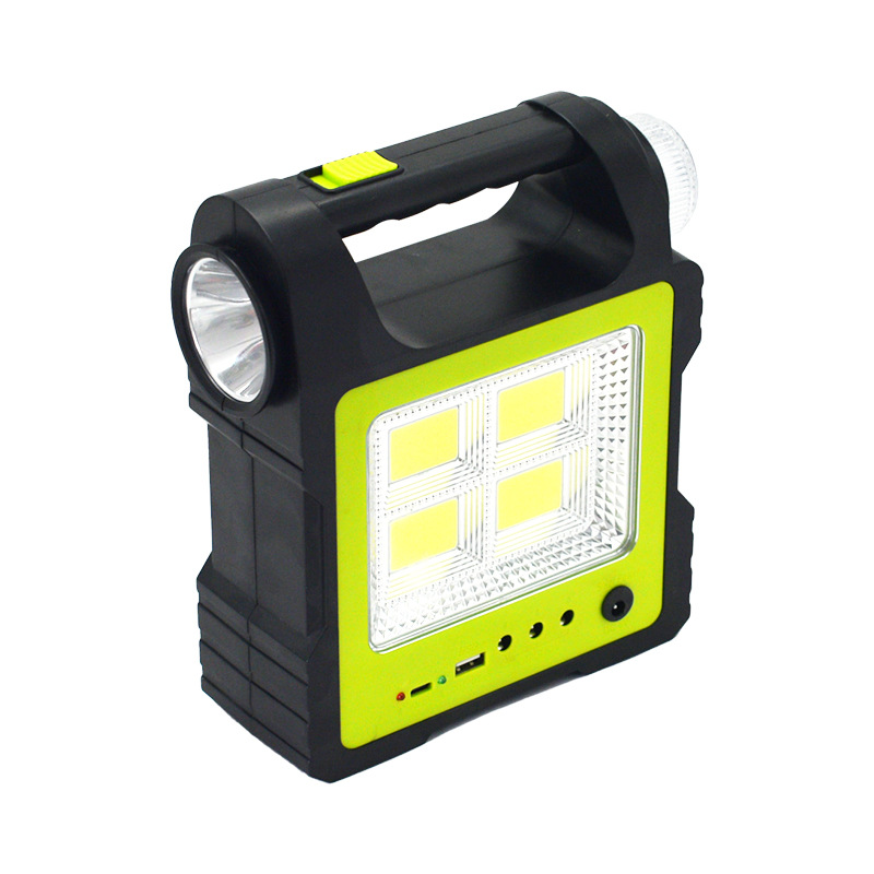 Solar small system light, outdoor camping lighting lamp, mobile emergency power supply details Picture