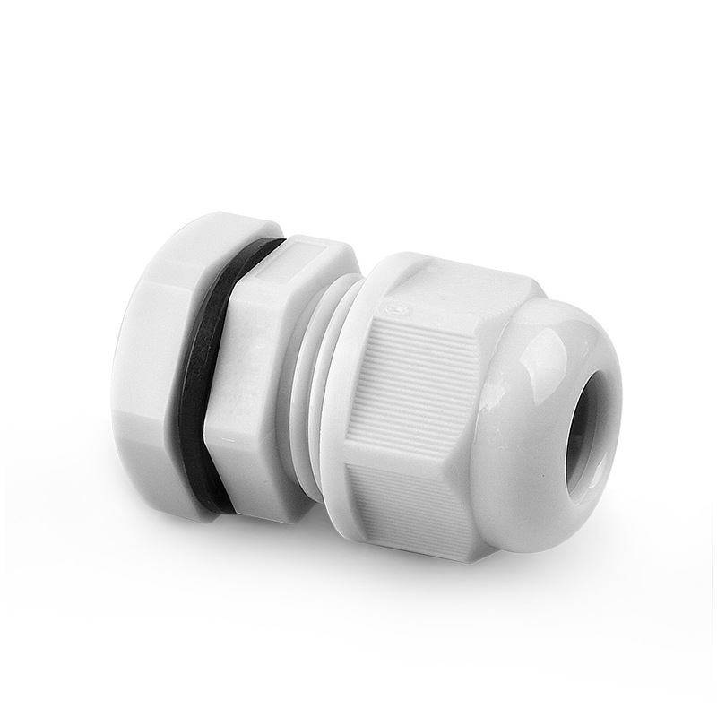 Nylon multi-hole cable waterproof joint 2-hole, 3-hole, 4-hole, 5-hole, 6-hole grand head M plastic multi-core sealed stuffing box Item Picture