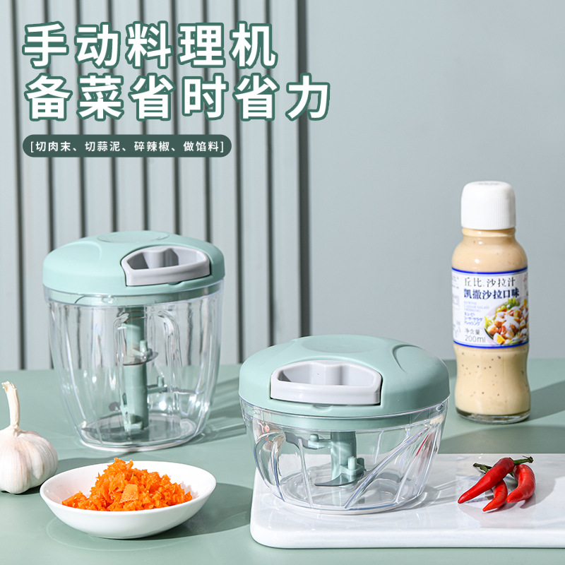 Garlic paste magic tools: garlic mashing machine, manual garlic pressing and pulling machine, complementary food garlic stirring machine, garlic beating and crushing machine, garlic mashing machine details Picture