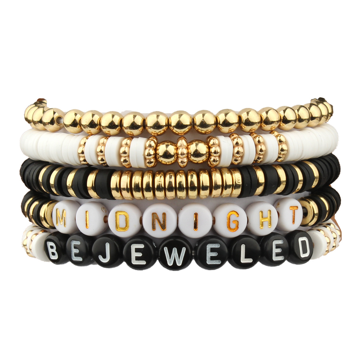 亚马逊新款泰勒软陶手链霉霉swiftie新专辑演唱会友谊手链套装女产品图