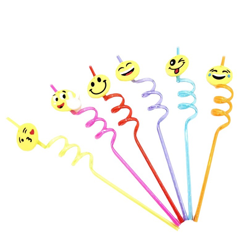 工厂直销花朵海洋鱼各类 软胶吸管创意造型吸管儿童卡通塑料吸管详情图5