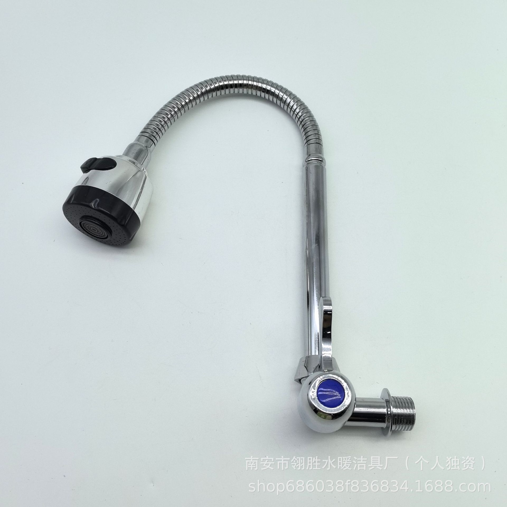 外贸东南亚入墙式万向水龙头厨房水槽角式龙头锌合金万向旋转龙头