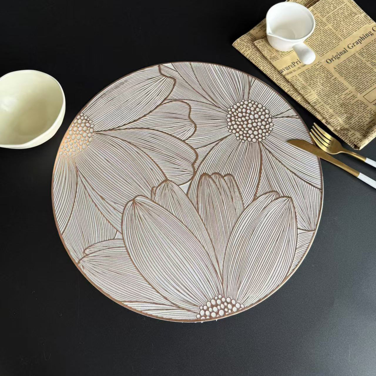 餐垫、杯垫实物图